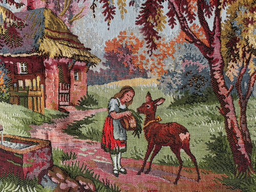 Top vintage gobelin - vintage, wandbehang