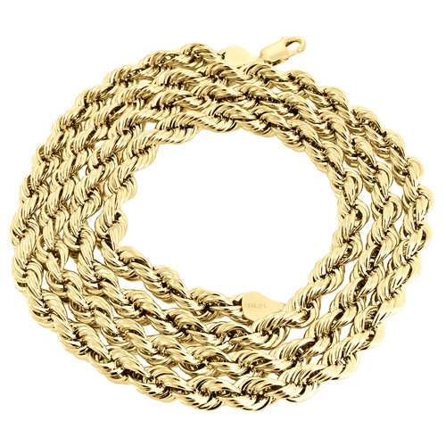 14k gelbgold 6mm solid - 14k,