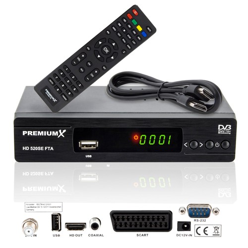 Premiumx 520se sat - tv, receiver
