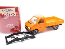 345HO /40 - Herpa H0 041676 - VW T4 Pritsche/Plane orange - top in OVP
