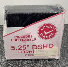 Vintage Floppy 5 1/4 DS HD