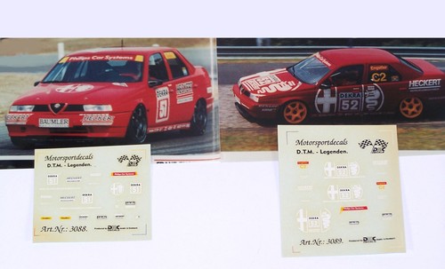 Dmc motorsport decals 87 - dmc,
