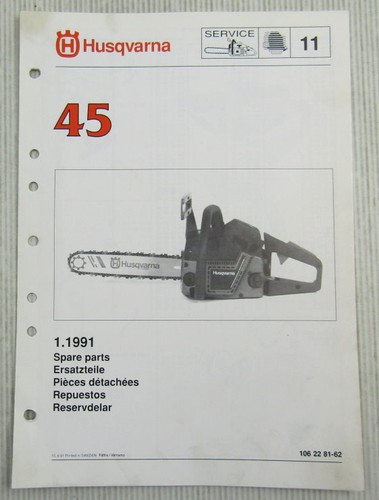 Husqvarna kettensäge - 45,