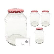 4 große Einmachgläser 2650