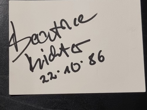 Autogramm beatrice richter - -,