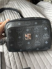⚫️ Original MCM X-Mini Aren Umhängetasche In Visetos | Black | UVP 690 € ⚫️