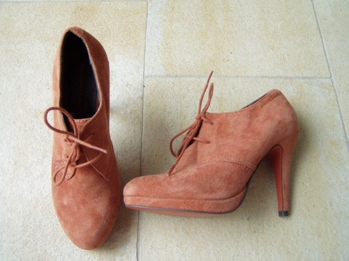 Schöne orange leder derbys - schöne,