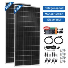440W Solarpanel Mono Glas