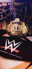 WWF WWE Winged Eagle Championship Wrestling Title Belt