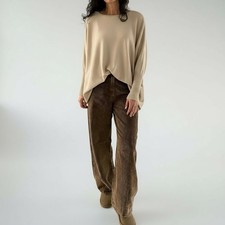 Cordhose Braun XL 42 Damen NEU