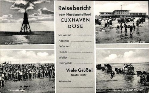 Alte cuxhaven diverse - 11, ak