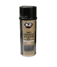 Kunststofflack Strukturlack Stoßstangenlack Kustsoffteile Spraydose  - 400ml