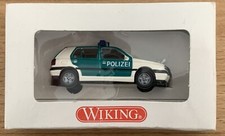 Modellauto VW Golf 3 Polizei von Wiking im Maßstab 1:87 für HO - OVP