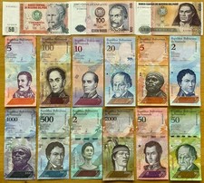 15 Banknoten Geldscheine