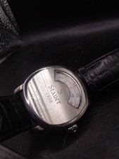 stauer herrenuhr automatik Dashtronic Jump Hour funktioniert aber defekt