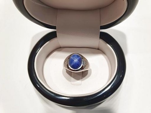 Ring sternsaphir 13ct - ring,