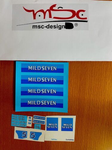 Mild seven decals für - 1:18,
