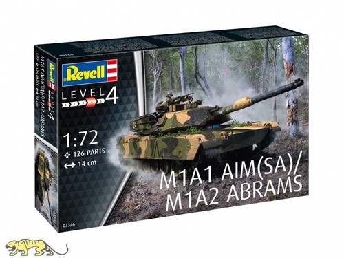 Revell 03346 m1a1 - revell, aim