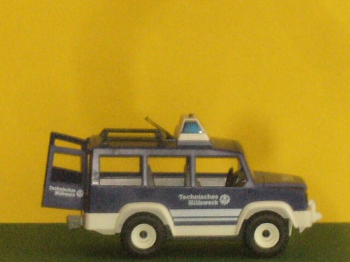 Playmobil thw einsatzwagen - thw,