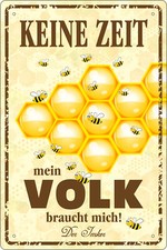 Imker Blechschild 20x30cm