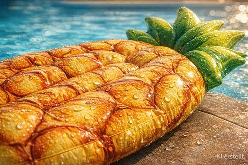 Luftmatratze ananas - luftmatratze,