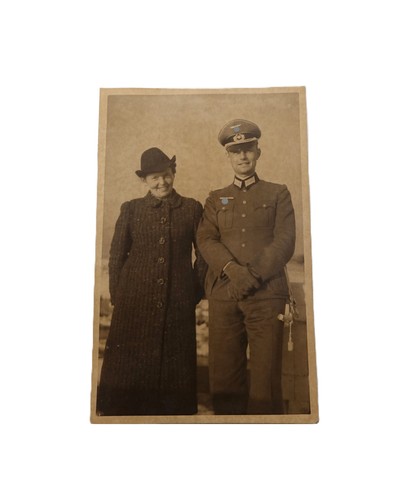 Foto postkarte soldat - postkarte,