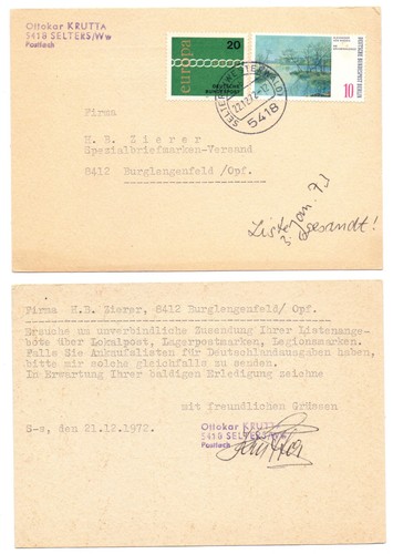 124886 postkarte - -,