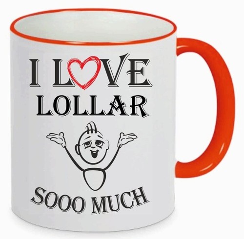 Kaffetasse love lollar so - kaffetasse, i