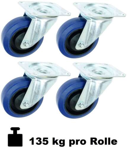 Eco 100 mm blue wheel - 4,