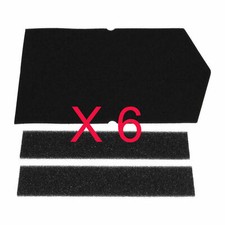 2 - 6 Schwammfilter für Miele Trockner 6057930 + 9688381 9688380 Filter T 8000