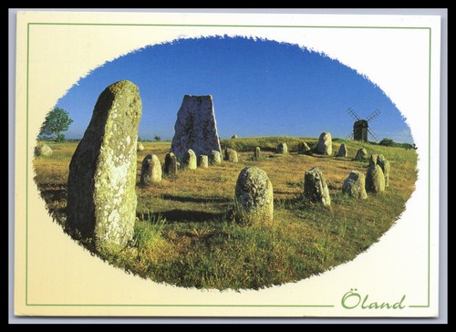 Ansichtskarte öland - ansichtskarte,
