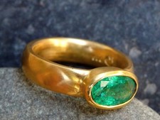 Unikat Ring schlicht bombierte