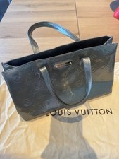 Louis Vuitton - Wilshire Vernis Monogram Silber Handtasche
