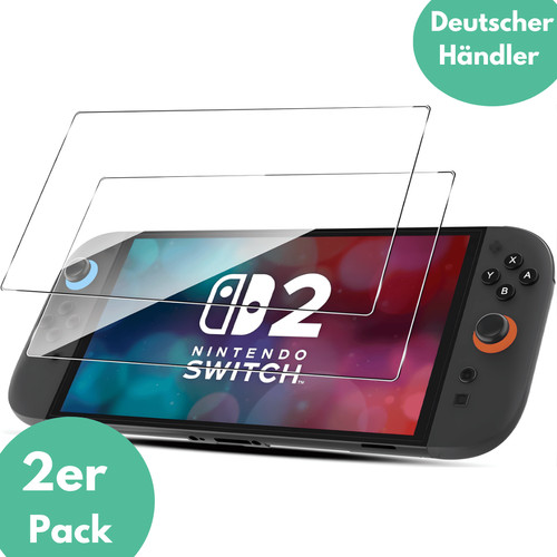 Schutzglas für nintendo - 2x,