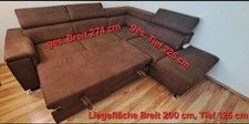 Couchlandschaft mit Schlaffunktion