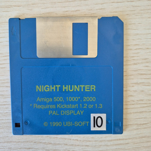 Night hunter diskette - , ⭐
