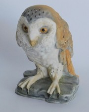 Porzellanfigur Raufußkauz