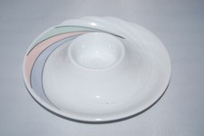 Eierbecher 12,5 cm Cascade grün rosa blau Winterling Porzellan Kirchenlamitz