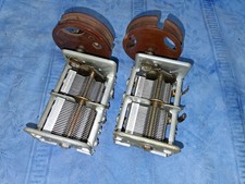 2 Drehkondensator Kompakt mit Getriebe Geschirmt Röhrenradio SABA Grundig