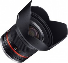 Samyang 12mm F2.0 NCS CS Ultraweitwinkel Objektiv für Fujifilm X Mount schwarz