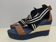 Gant  Pumps Sandale Espandrilles 41 Sandaletten Pantolette Rattan Wedges 7913