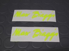APRILIA RS 250 CHESTERFIELD 95 DECAL AUFKLEBER MAX BIAGGI SIGNATURE FLUO YELLOW