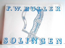 Höller Blankwaffen Katalog - Ausgabe 1941 (Nachdruck). Höller Solingen, F.W.: