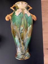 Florale Jugendstil Vase aus