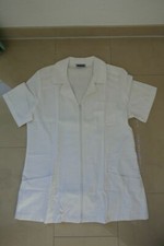 Damen Kasack weiß Gr. 40/42, Berufsbekleidung Schwesternbekleidung, Apotheke