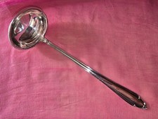 Besteck  1 Suppenkelle versilbert 90 L  33,5 cm
