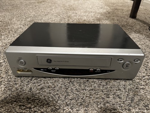 Four head stereo vcr - ge, four-head