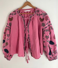 Ethno Bluse mit Stickerei von