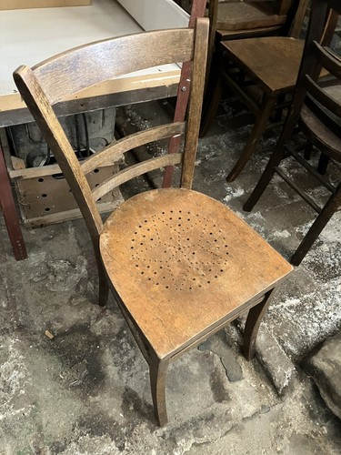50er vintage esszimmer stuhl - 50er,