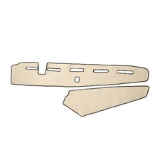 Beige Armaturenbrettmatten Abdeckungen Für Volvo FH4 Euro 6 Eco Leder Mit Sensor